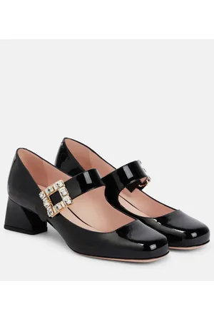 Roger Vivier TrÃ¨s Vivier patent leather Mary Jane pumps
