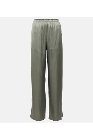 Vince High-rise wide-leg pants