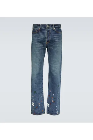 UNDERCOVER Beaded straight jeans