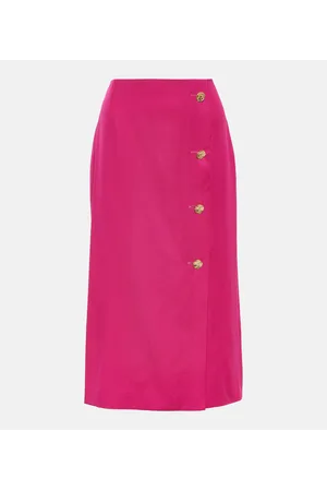 Nina Ricci Wool midi pencil skirt