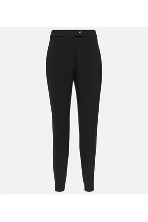 Salvatore Ferragamo Wool-blend gabradine slim pants
