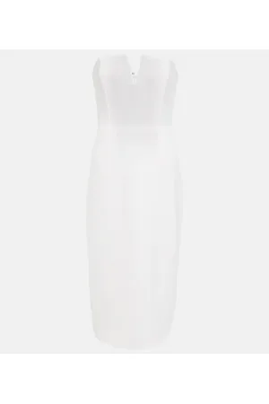 VERONICA BEARD Nabi strapless midi dress