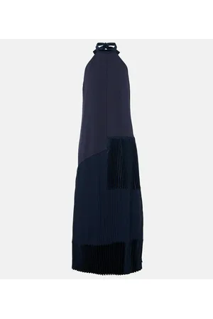 Simkhai Noah pleated crÃªpe midi dress