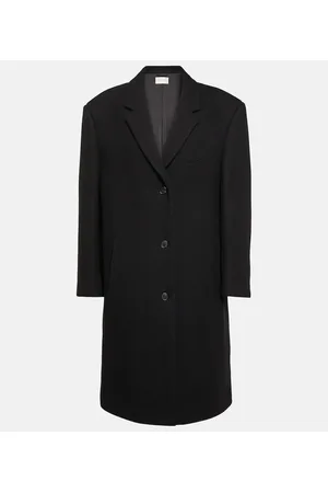 The Row Ardon oversized wool-blend coat