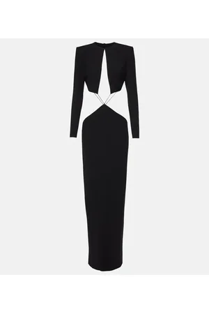 Monot MÃ´not Cutout crÃªpe maxi dress