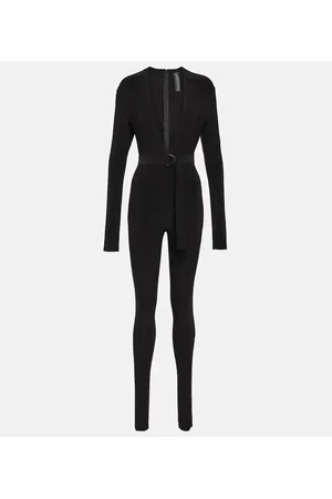 Norma Kamali Stirrup jersey catsuit