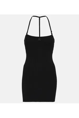 Courrèges CourrÃ¨ges Ribbed-knit minidress