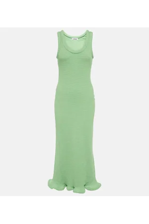 Jil Sander Jersey midi dress