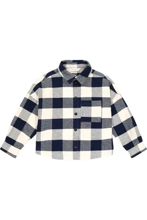 Palm Angels Logo cotton shirt jacket