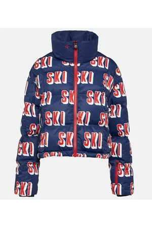 Perfect Moment Nevada printed down-paneled ski jacket