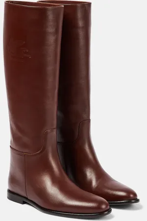Etro Leather high-knee boots