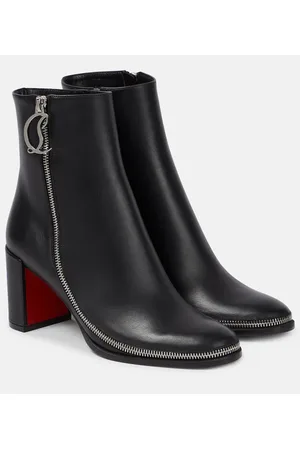 Christian Louboutin CL Zip leather ankle boots