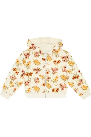 The New Society Giotto printed cotton hoodie