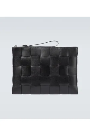 Bottega Veneta Intreccio leather pouch