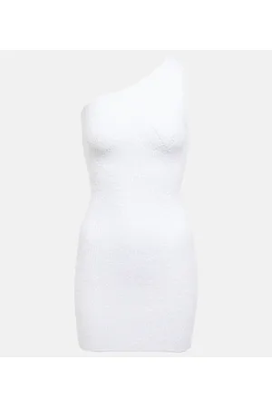 WARDROBE.NYC X Hailey Bieber HB ribbed minidress