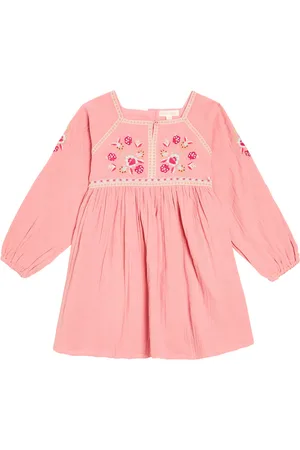 Louise Misha Tulla embroidered cotton dress