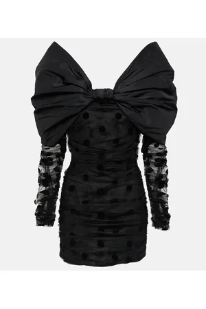 Nina Ricci Polka-dot tulle minidress