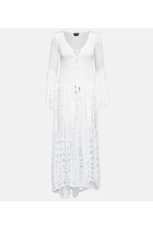 Tom Ford Crochet midi dress