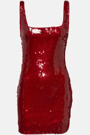Staud Eclipse sequined minidress