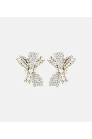 Jennifer Behr Simone SwarovskiÂ® crystal and faux pearl earrings