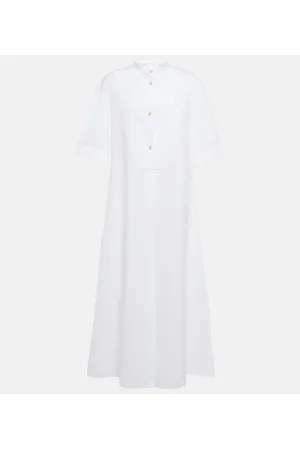 Jil Sander Cotton midi dress