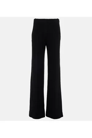 Chloé ChloÃ© High-rise flared virgin wool pants