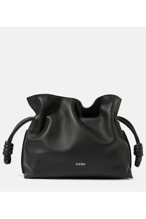 Loewe Flamenco leather clutch