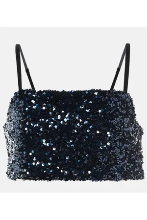 Dorothee Schumacher Sequined crop top