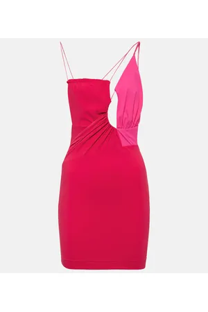 Nensi Dojaka Cutout ruched minidress