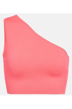 Victoria Beckham VB Body one-shoulder cropped top