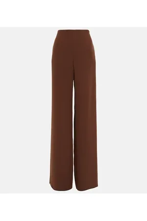 VALENTINO Wide-leg silk pants
