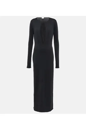 MAGDA BUTRYM Cutout silk maxi dress