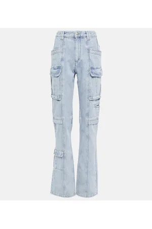 Isabel Marant Vokayo straight-leg cargo jeans