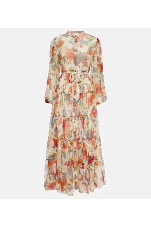 ZIMMERMANN Ginger floral silk maxi dress