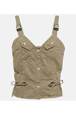 COPERNI Utility bustier cotton top
