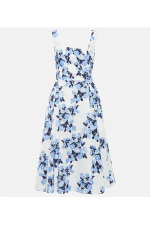EMILIA WICKSTEAD Ariadna floral cotton poplin dress