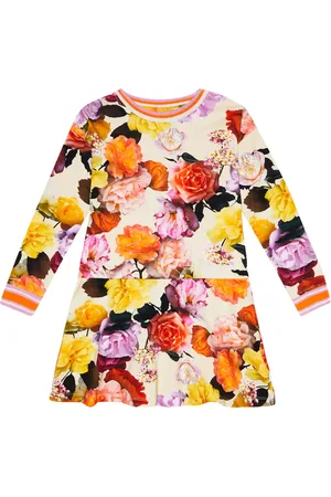 Molo Conny floral cotton-blend dress
