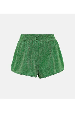 Oseree OsÃ©ree LumiÃ¨re high-rise shorts
