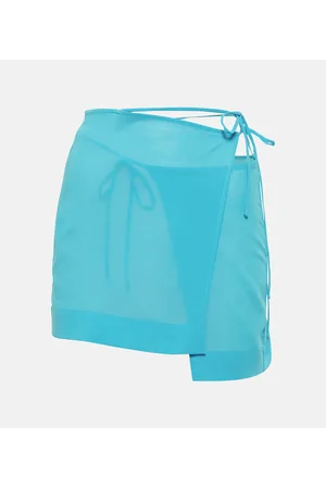 Nensi Dojaka Asymmetric wrap miniskirt