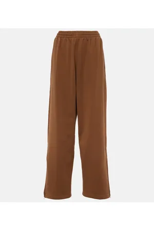 WARDROBE.NYC X Hailey Bieber cotton jersey track pants