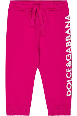 Dolce & Gabbana Baby leopard-print jersey sweatpants