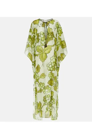 Etro Printed silk kaftan