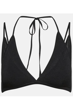 DION LEE Modular Butterfly mesh bra top