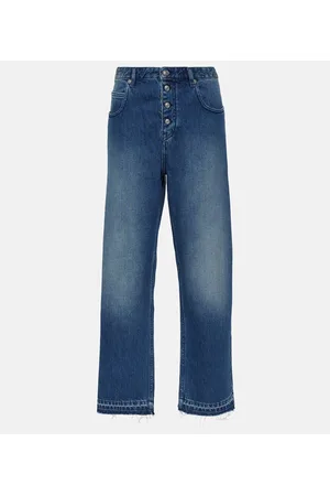 Marant Etoile Belden high-rise straight jeans