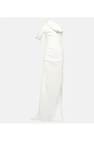 MATICEVSKI Darkness one-shoulder gown