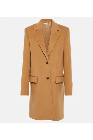 Stella McCartney Single-breasted wool coat
