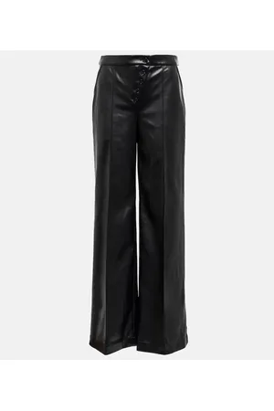 Simkhai Lynda wide-leg faux leather pants