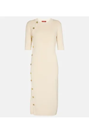 Altuzarra Minamoto ribbed-knit midi dress