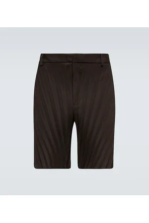 VALENTINO Pleated Bermuda shorts
