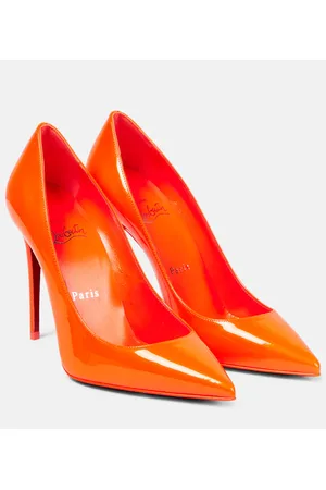 Christian Louboutin Kate 100 patent leather pumps